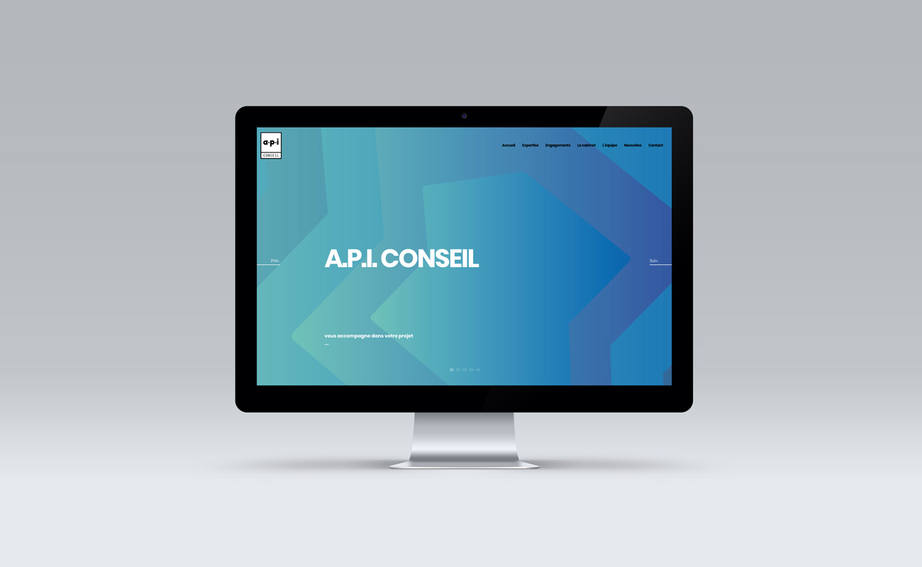 A.P.I. CONSEIL - Nouveau site web